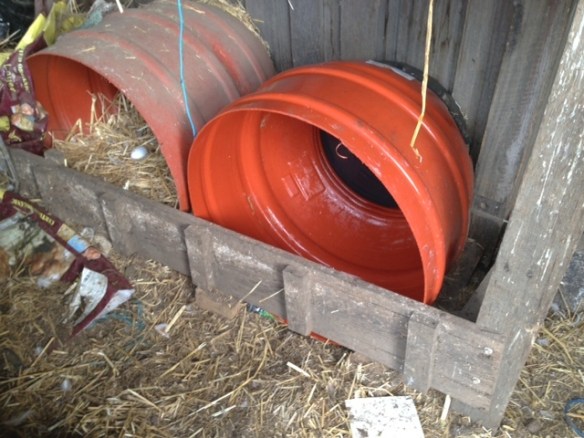 emptie out and ready for straw